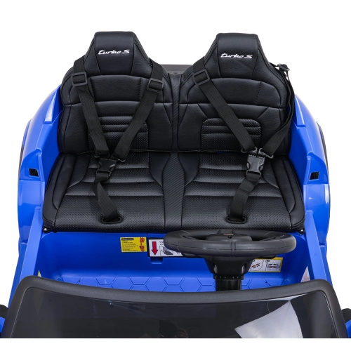 Autko dla dzieci Porsche Taycan Turbo S Niebieski BDM0988.NIE